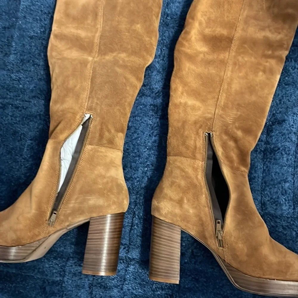 New Free People Echo Platform Over-The-Knee Boots size 8